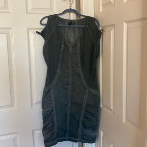 Knee length dress, XCVI, forest green, size XL